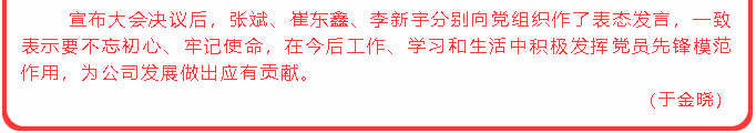 鲁中水泥党支部召开预备党员转正大会14